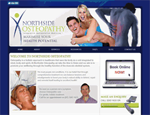 Tablet Screenshot of northsideosteopathy.com.au